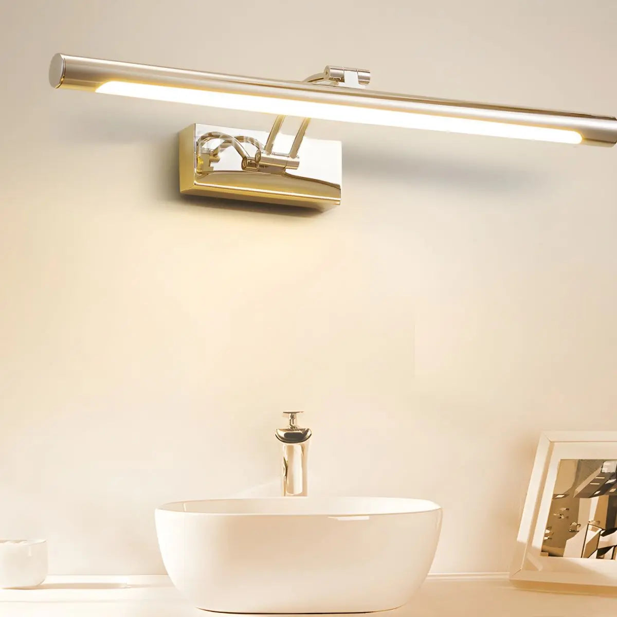 Applique murale salle de bain LED étanche design moderne en aluminium