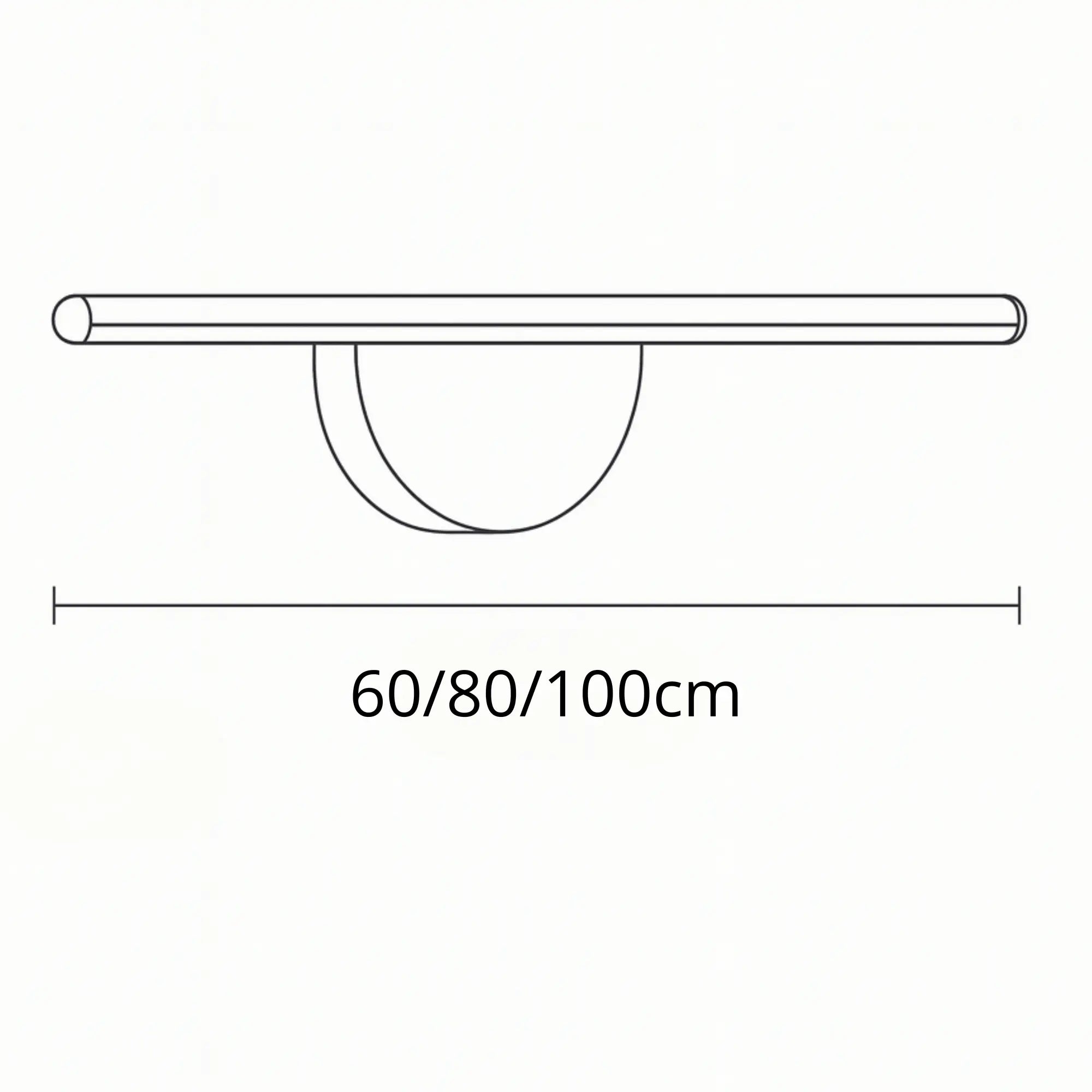 Applique murale salle de bain LED moderne en bois pour miroir