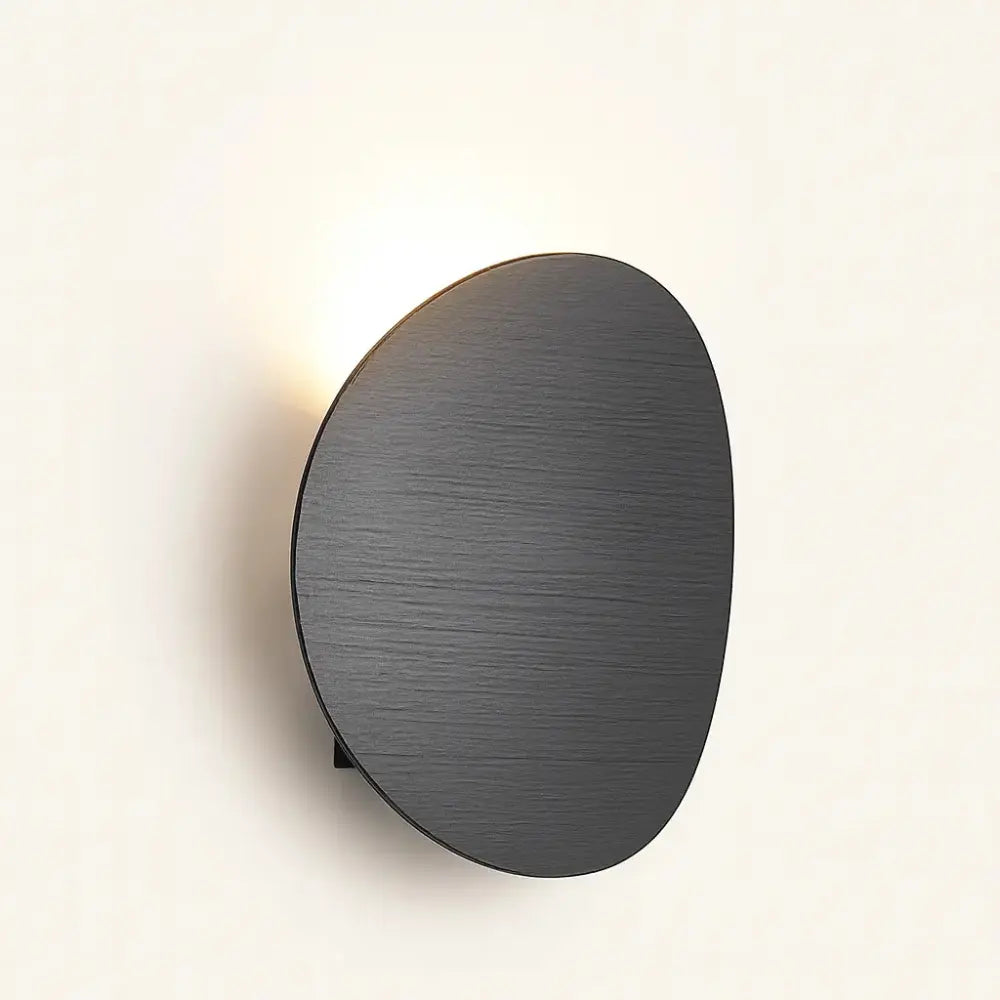 Applique murale dorée design moderne forme ronde LED aluminium