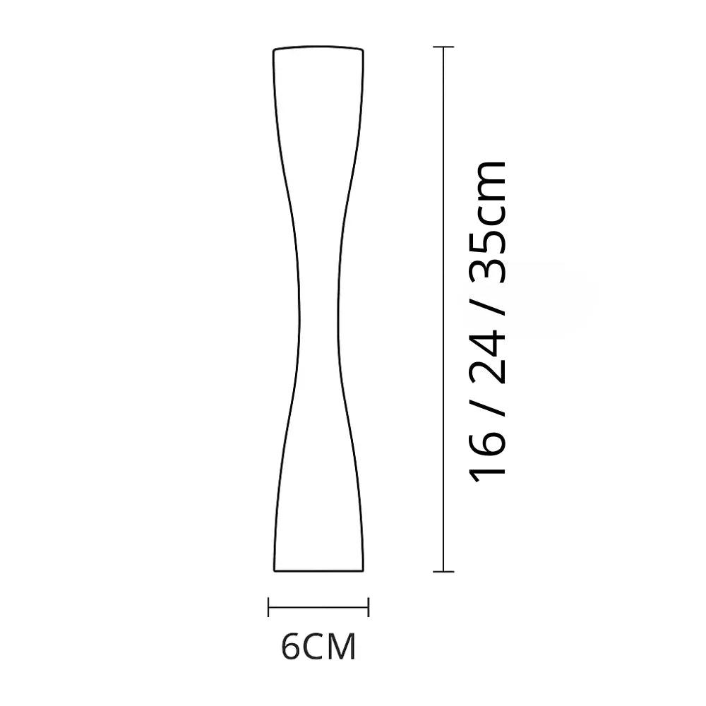 Applique murale dorée design extérieur LED robuste aluminium éclairage haut bas