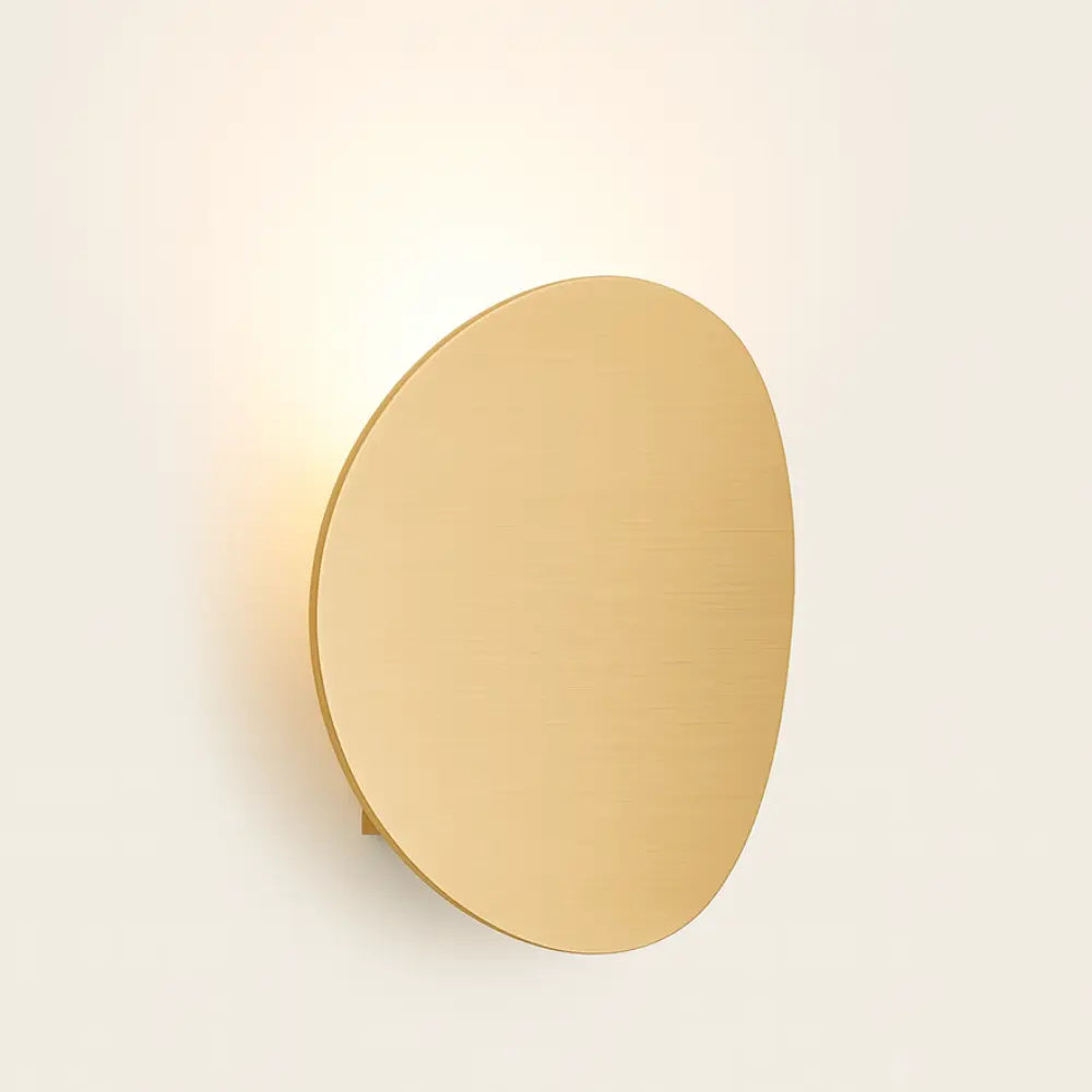 Applique murale ronde en aluminium LED design moderne blanc