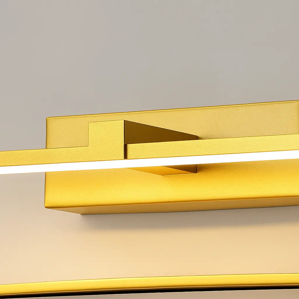 Applique murale salle de bain design moderne LED blanche en aluminium IP44