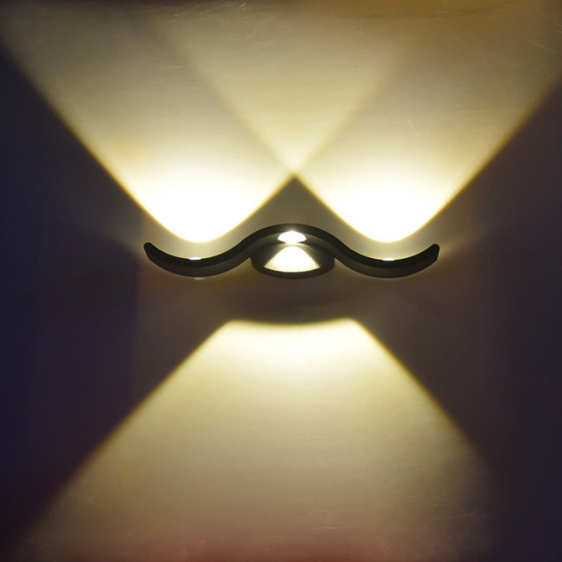 Applique Murale extérieur LED Design Ondulé