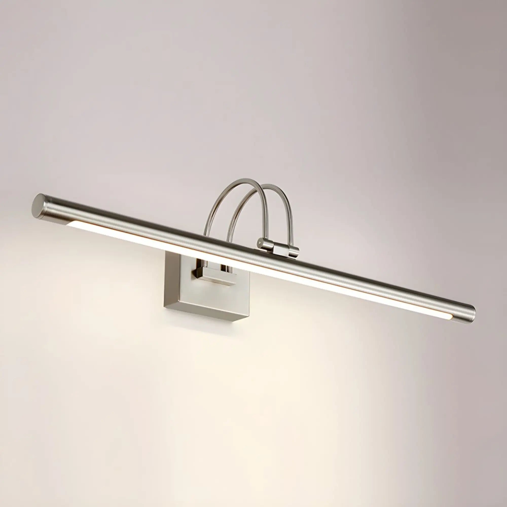 Applique murale salle de bain LED pour miroir moderne en bronze, or ou chrome, 41 cm ou 55 cm