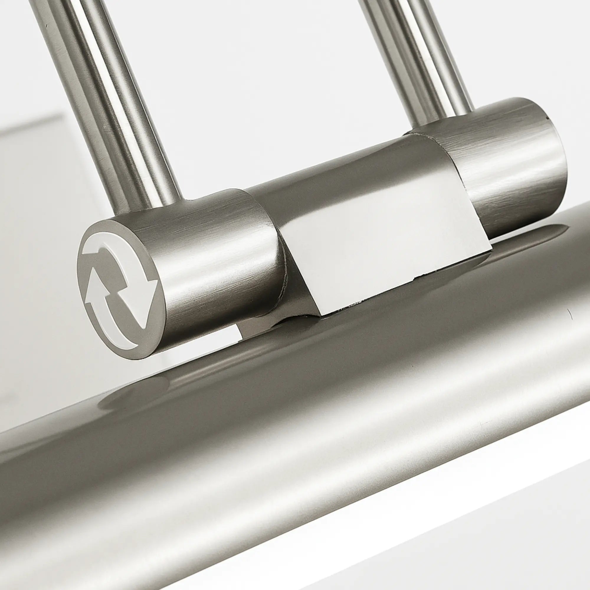 Applique murale salle de bain LED pour miroir moderne en bronze, or ou chrome, 41 cm ou 55 cm