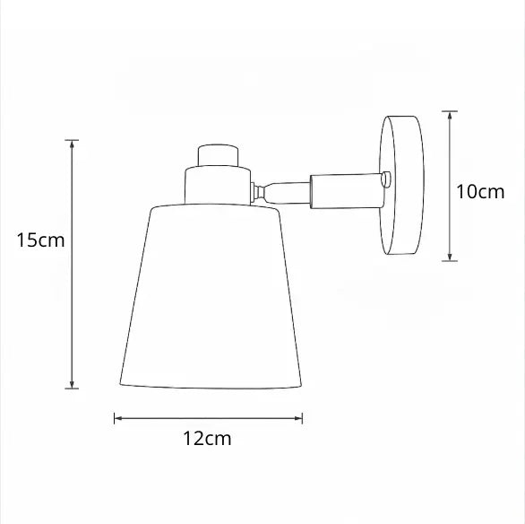 Applique murale bois style nordique clair design minimaliste doux épuré ambiance chaleureuse contrôle facile