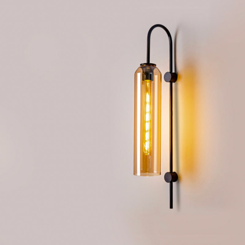 Applique murale en verre style industriel élégante et moderne