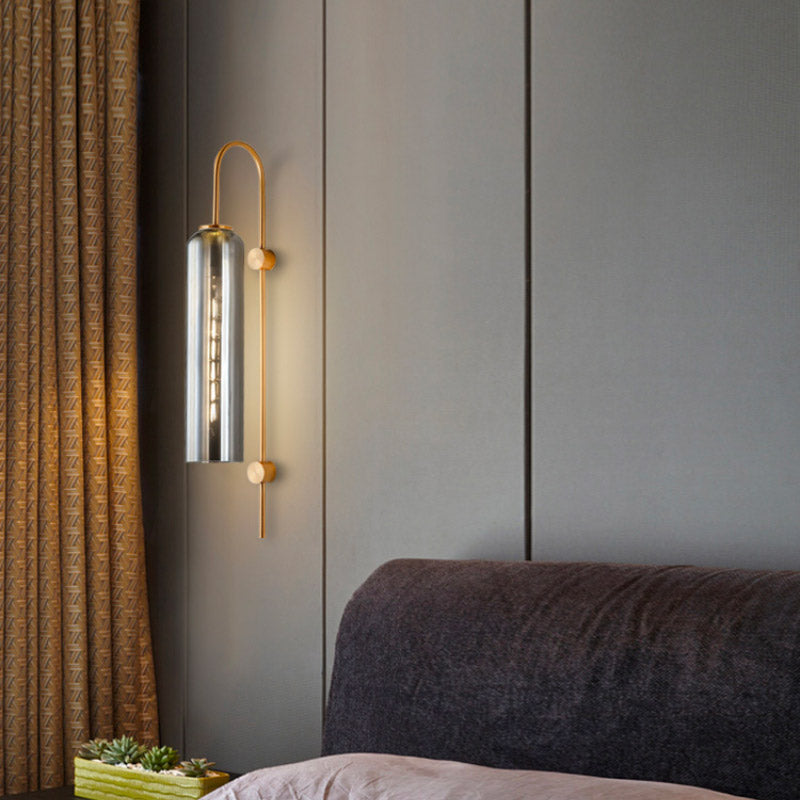 Applique murale en verre style industriel élégante et moderne