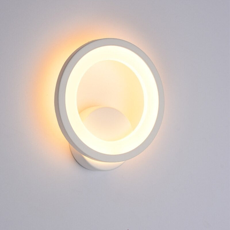 Applique murale ronde LED moderne pour chambre d'enfant en forme de cœur, étoile, feuille, papillon