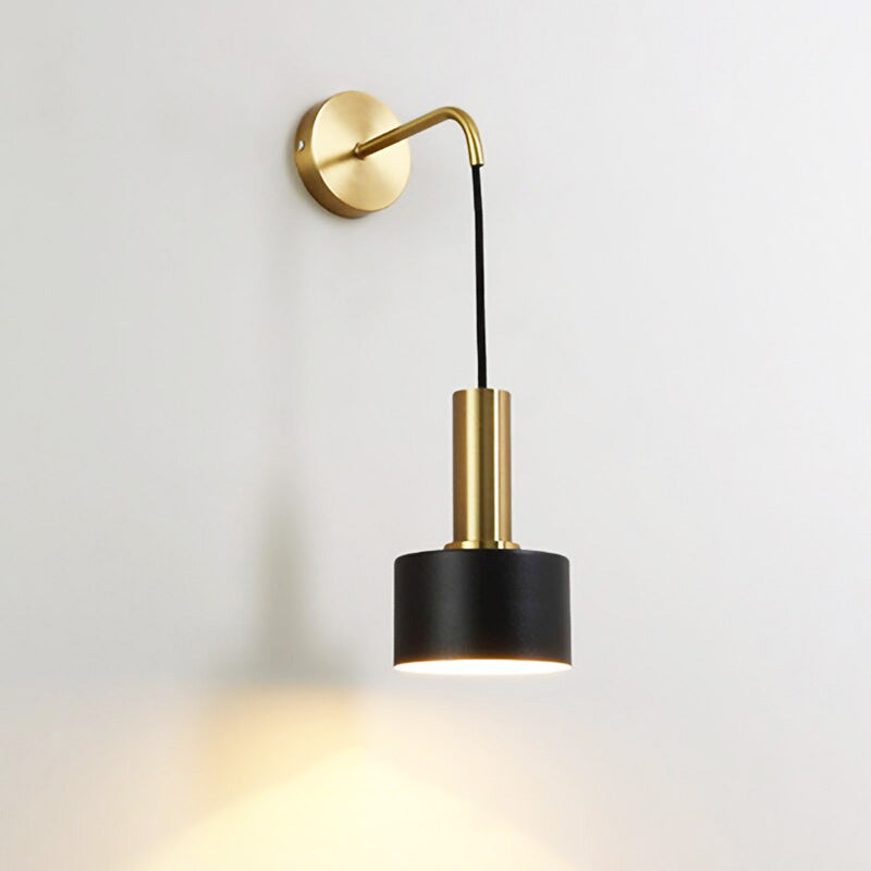 Applique murale cuisine design industriel doré style suspendu