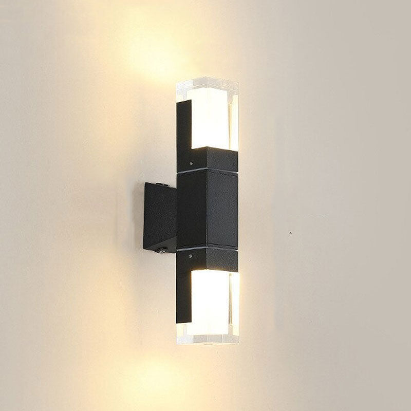 Applique murale escalier LED extérieure design détecteur de mouvement