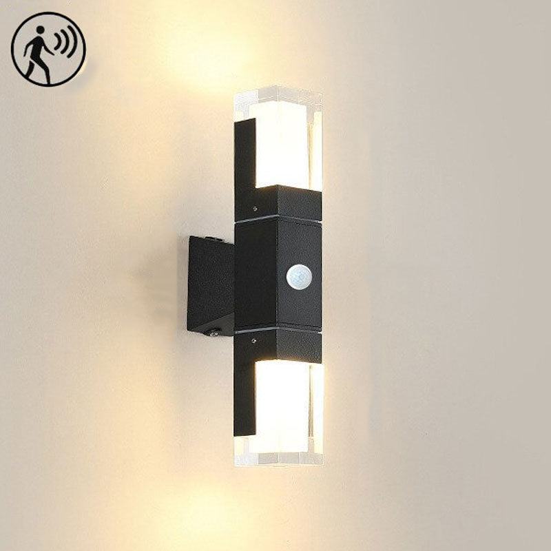 Applique murale escalier LED extérieure design détecteur de mouvement