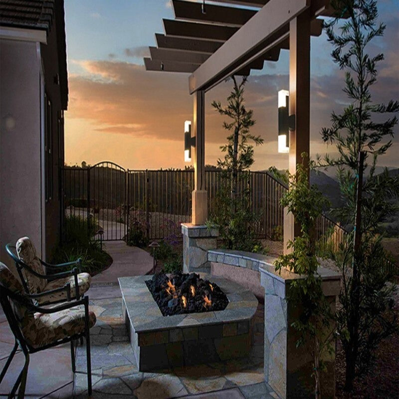 Applique murale escalier LED extérieure design détecteur de mouvement