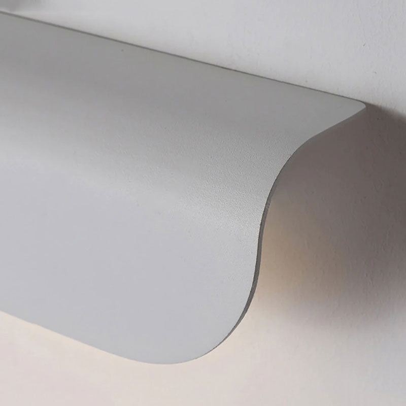 Applique murale escalier LED extérieure en aluminium design vague