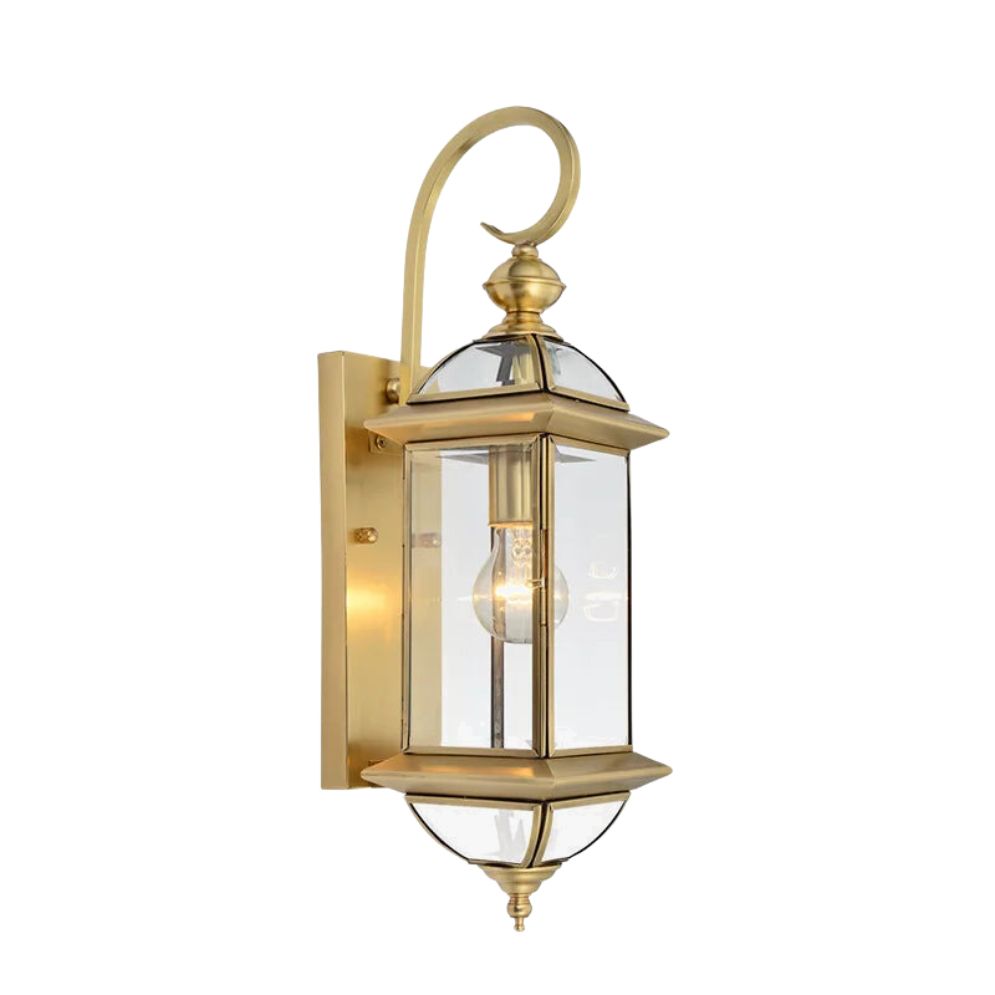 Applique murale en verre de forme ovale, structure métallique, design moderne