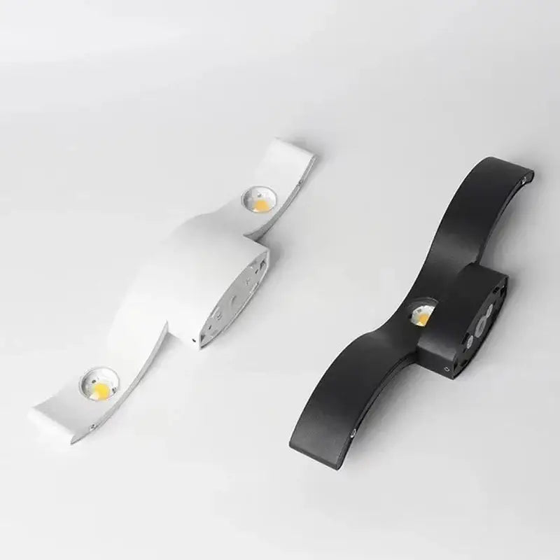 Luminaire Extérieur Applique Murale Vague LED Aluminium IP65