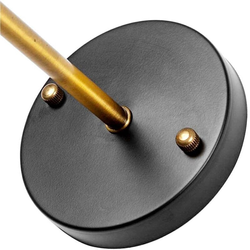 Applique murale cuisine style industriel abat-jour conique métallique rétro