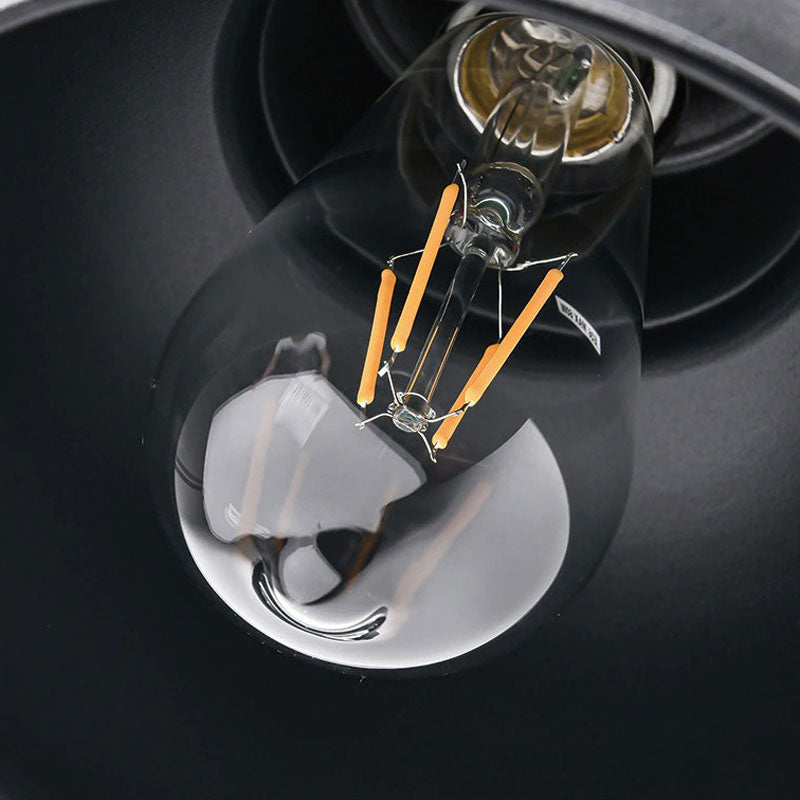 Applique murale cuisine style industriel extérieur abat-jour métal robuste imperméable