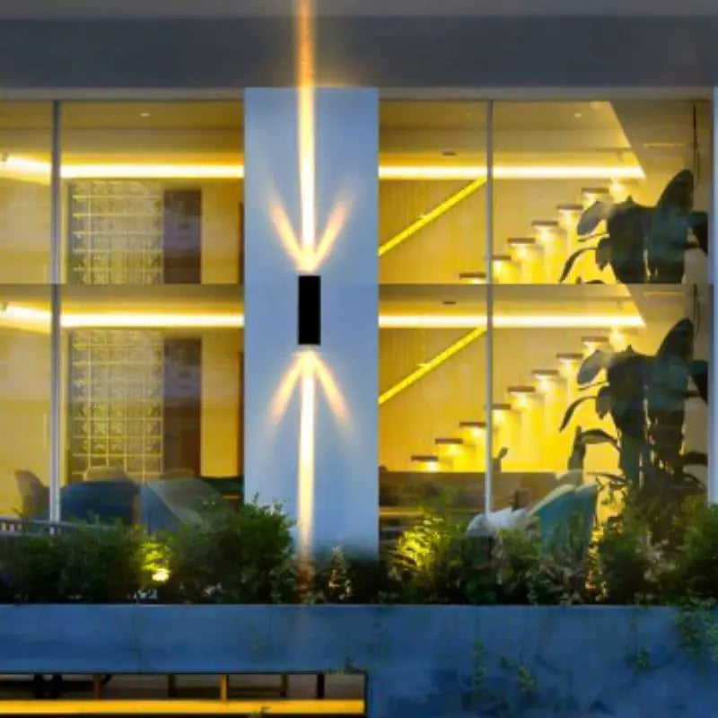 Luminaire Extérieur IP Applique Murale Longue Élégante Aluminium