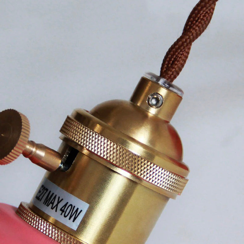 Applique murale cuisine LED style vintage métal blanc