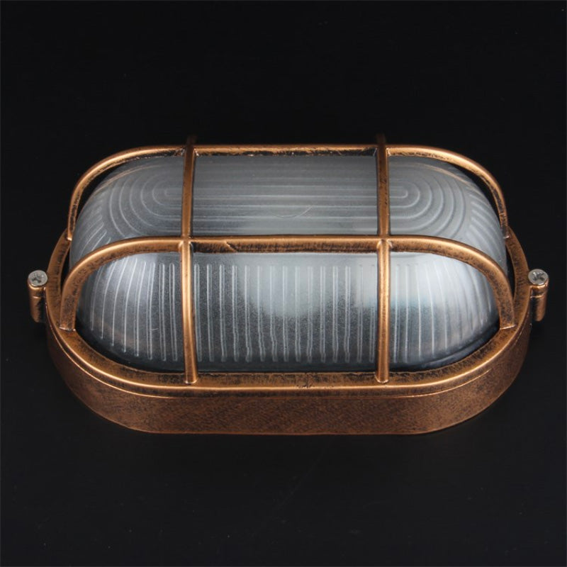 Applique murale extérieure en bronze au design vintage pour jardin et terrasse