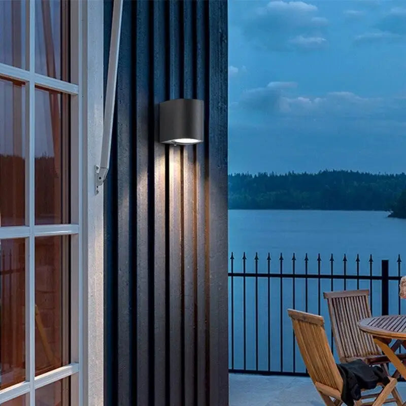 Luminaire Extérieur Moderne IP65 en Aluminium Noir