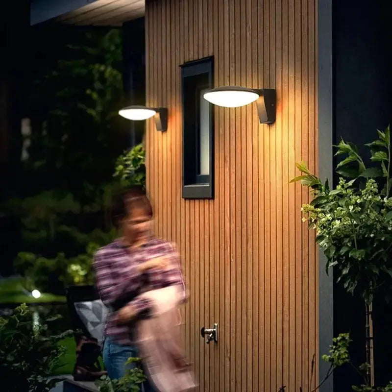 Luminaire Extérieur Solaire en Aluminium Robuste Résistant aux Intempéries