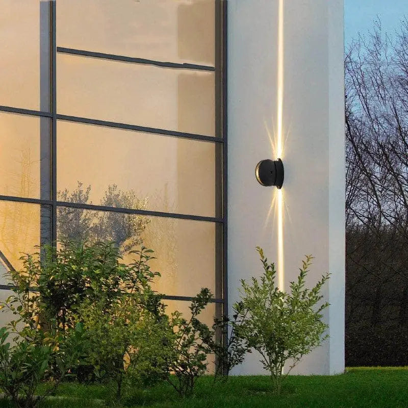 APPLIQUE MURALE EXTÉRIEUR POUR TERRASSE LED en aluminium style moderne