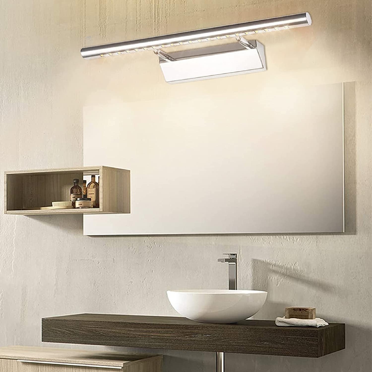LED Spiegelleuchte Beleuchtung Spiegellampe Wandleuchte Wasserdichte & Schalter
